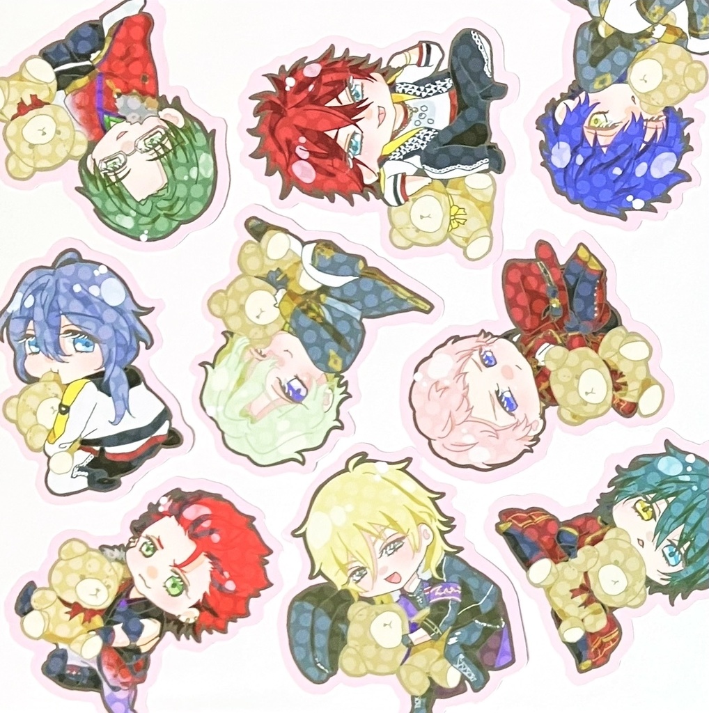 くまちゃんといっしょステッカー