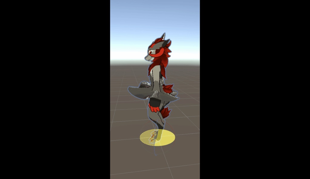 VRChat Strapless Wickerbeast Dress