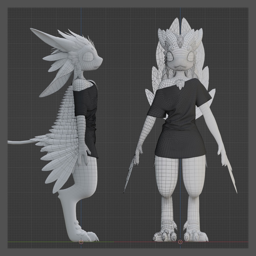 VRChat Slouchy Da'vali Shirt
