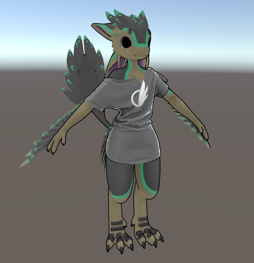 VRChat Slouchy Da'vali Shirt