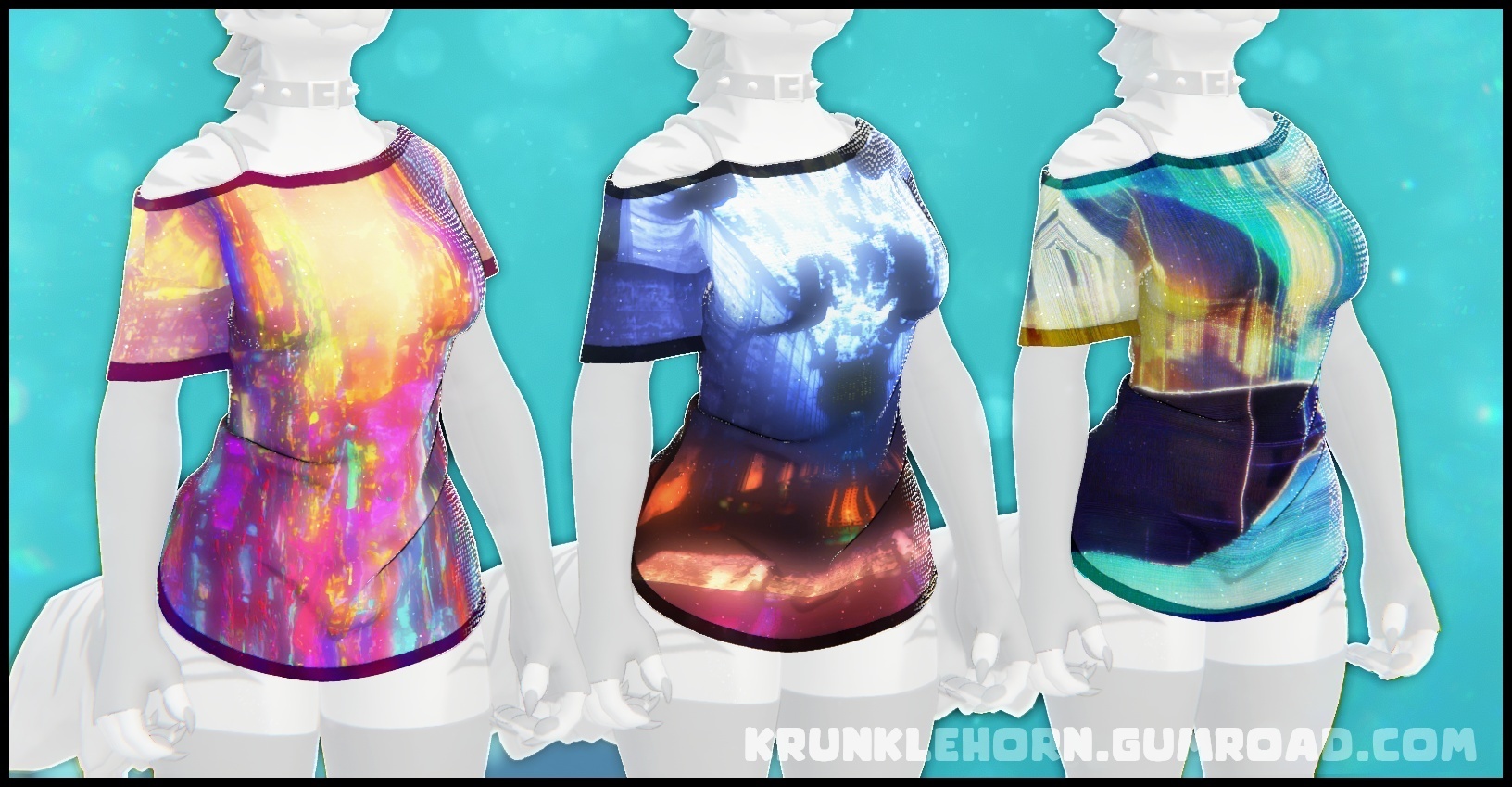 VRChat Slouchy Hyenid Shirt - Krunk - BOOTH