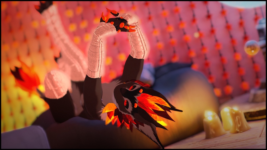VRChat Knit Warmers for Nardoragon
