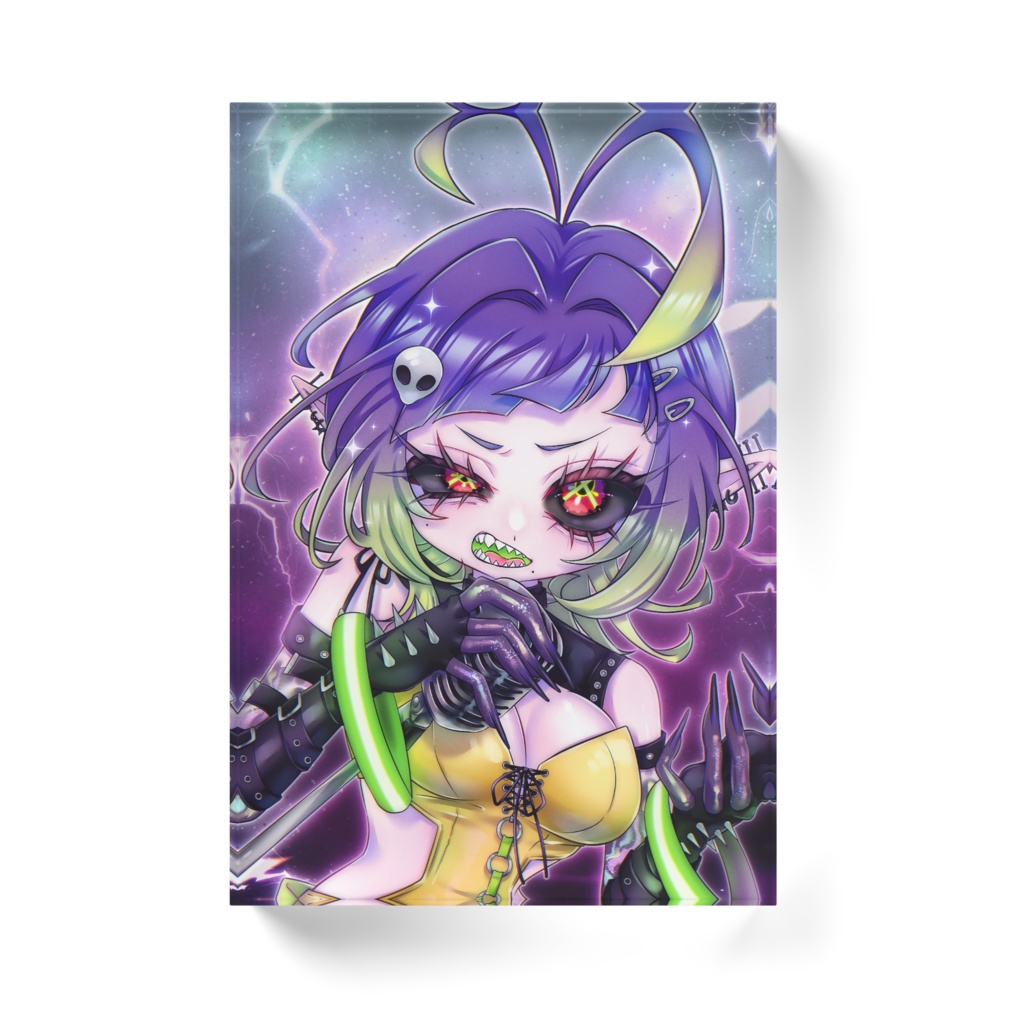 ぱにゅのアクリルブロック