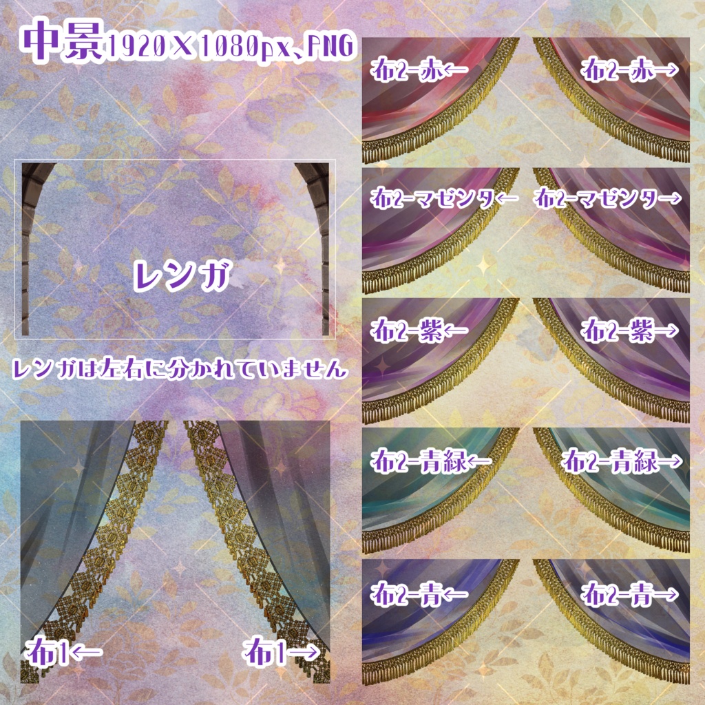 【無料素材あり】魔女の隠れ家の動く配信背景