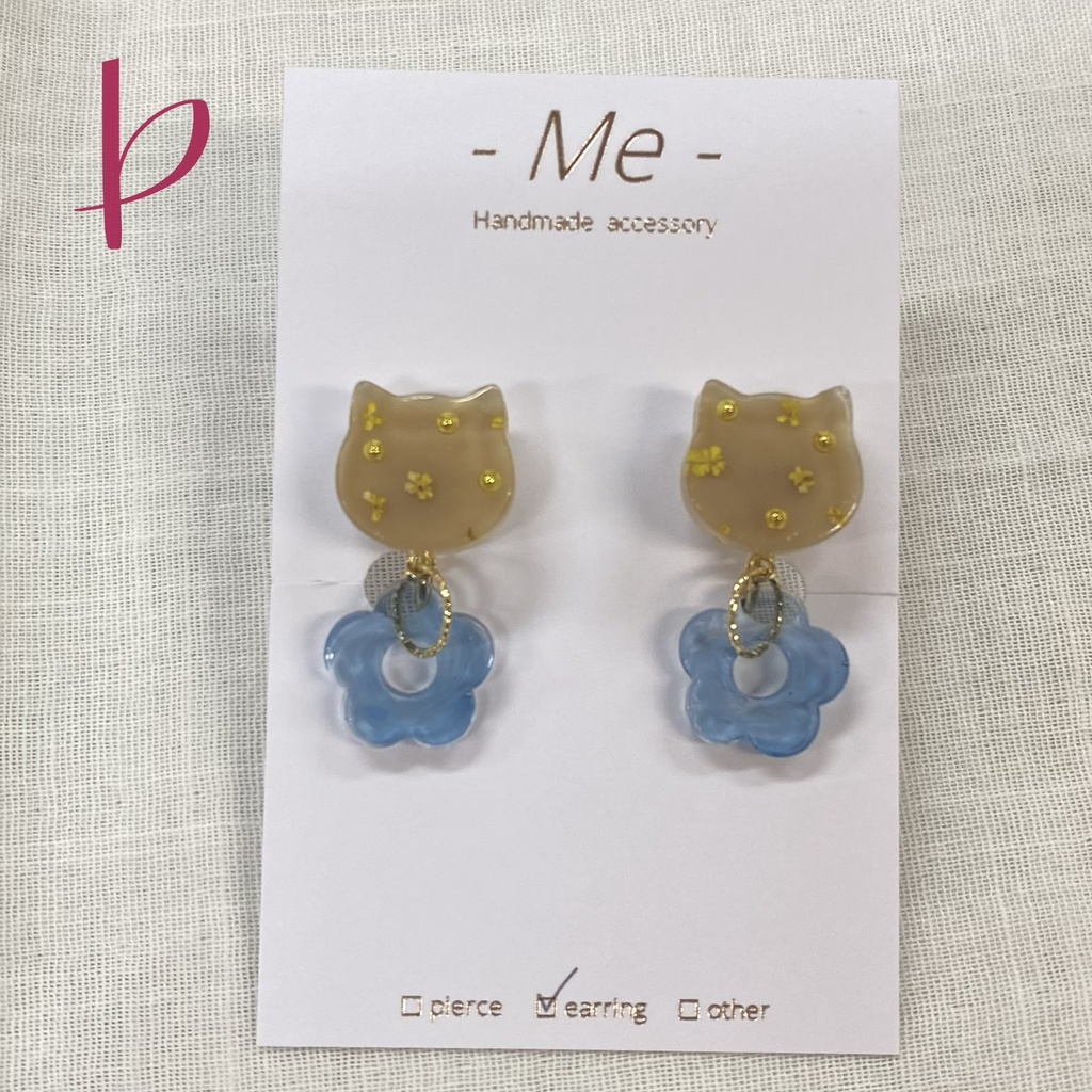 《-Me-》ウォンバット2連イヤリング 全10種