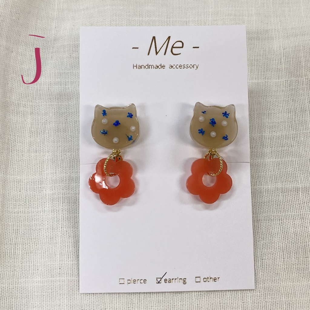 《-Me-》ウォンバット2連イヤリング 全10種