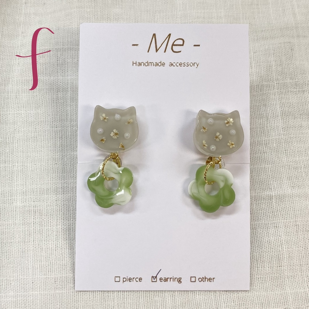 《-Me-》ウォンバット2連イヤリング 全10種