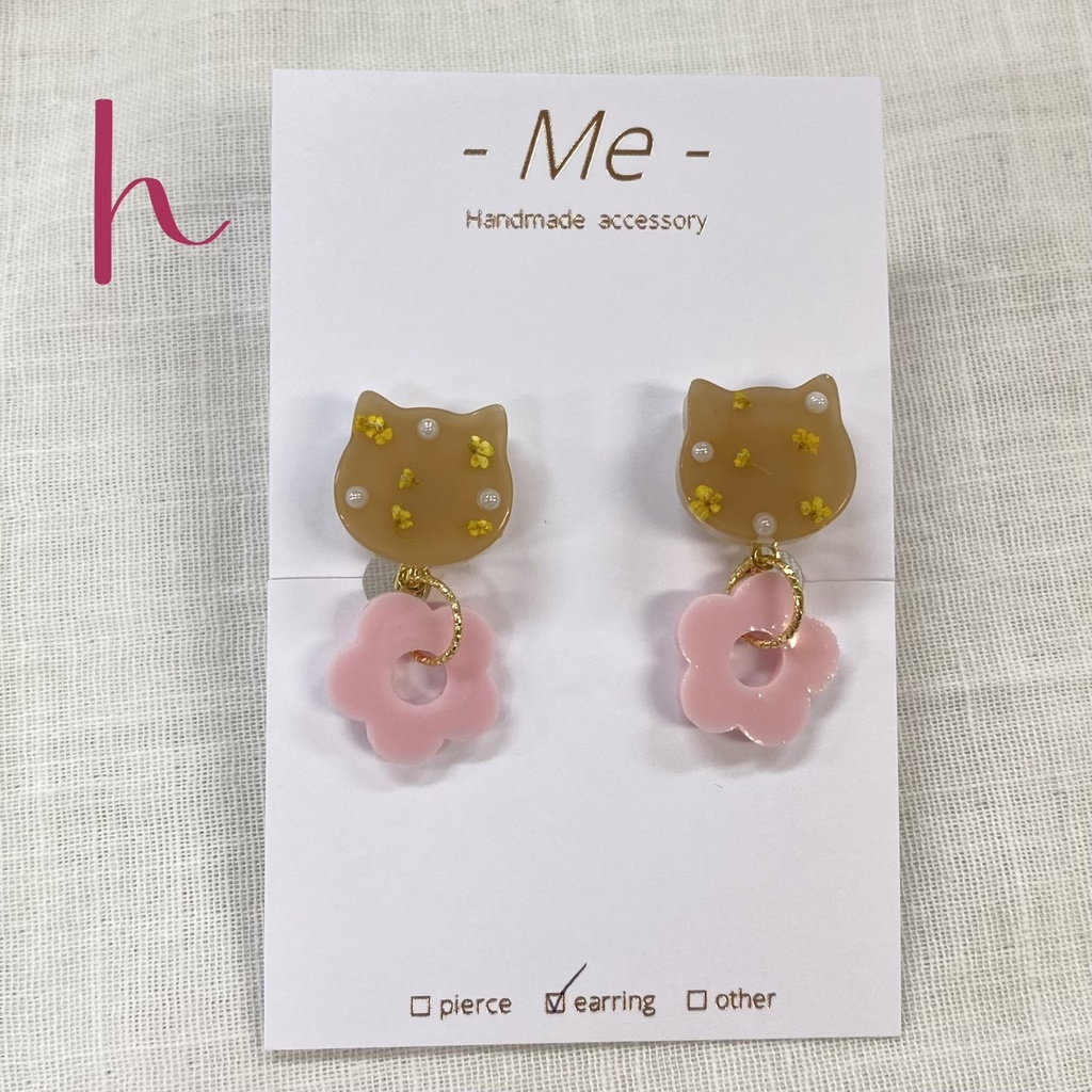 《-Me-》ウォンバット2連イヤリング 全10種