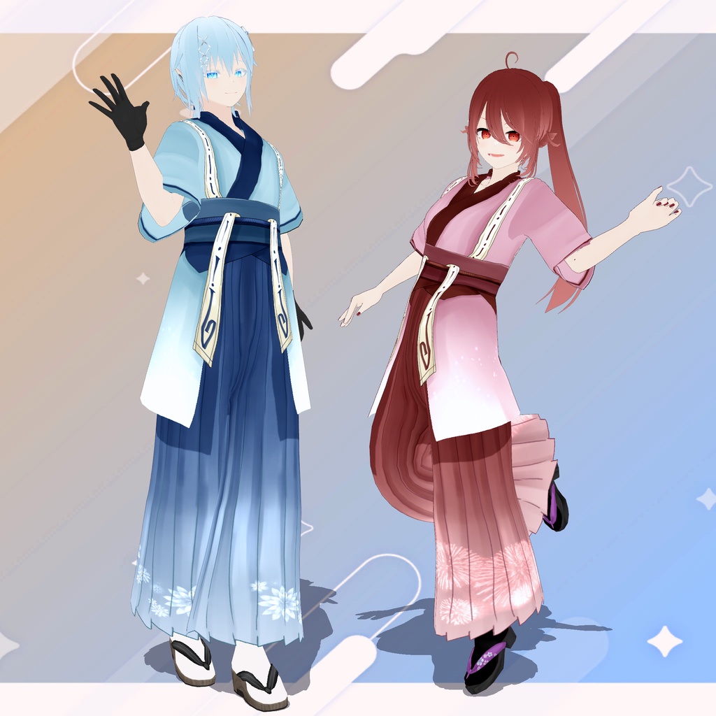 【VRoid】お祭り衣装