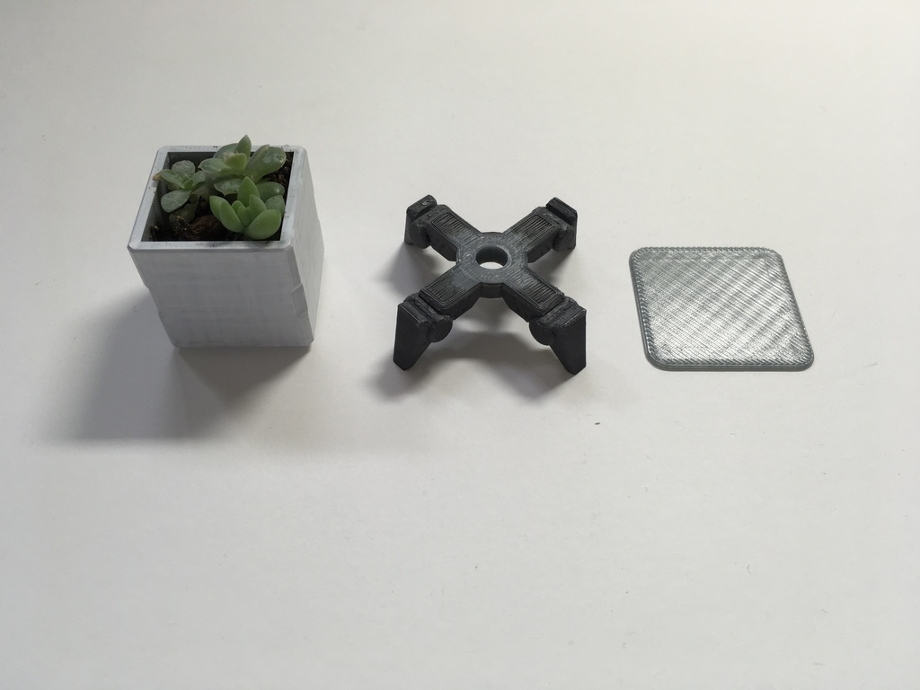 自動多脚鉢【アシツキ】正方形タイプ