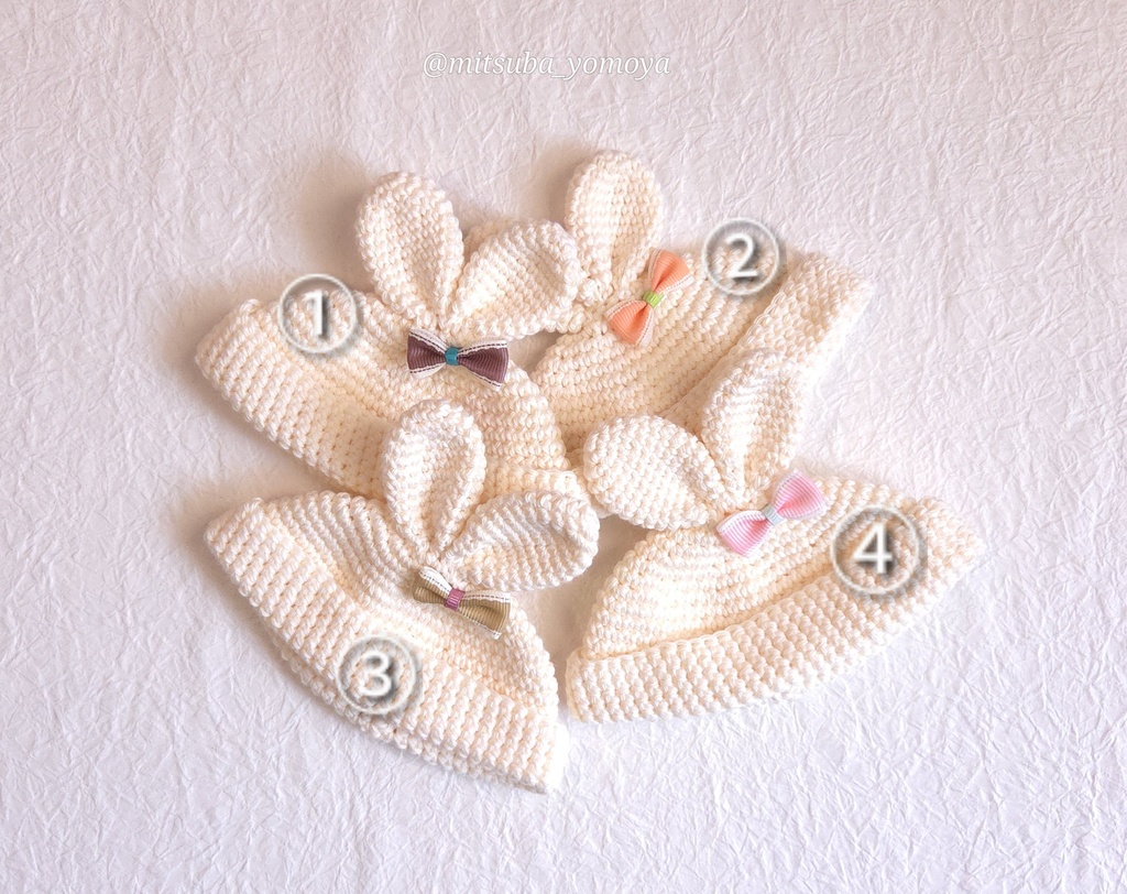 うさみみ帽子 Lサイズ