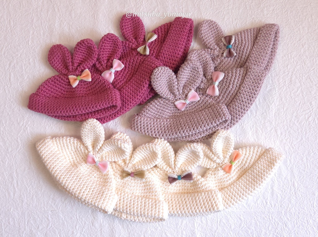 うさみみ帽子 Lサイズ