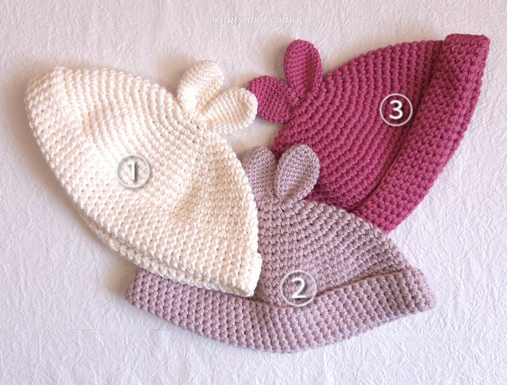 うさみみ帽子　LLサイズ