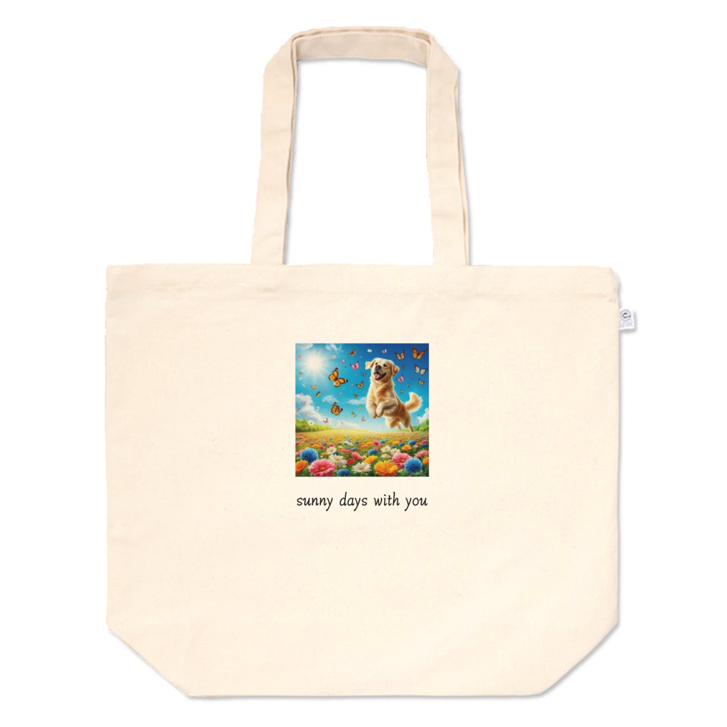 sunny days with you トートバッグ