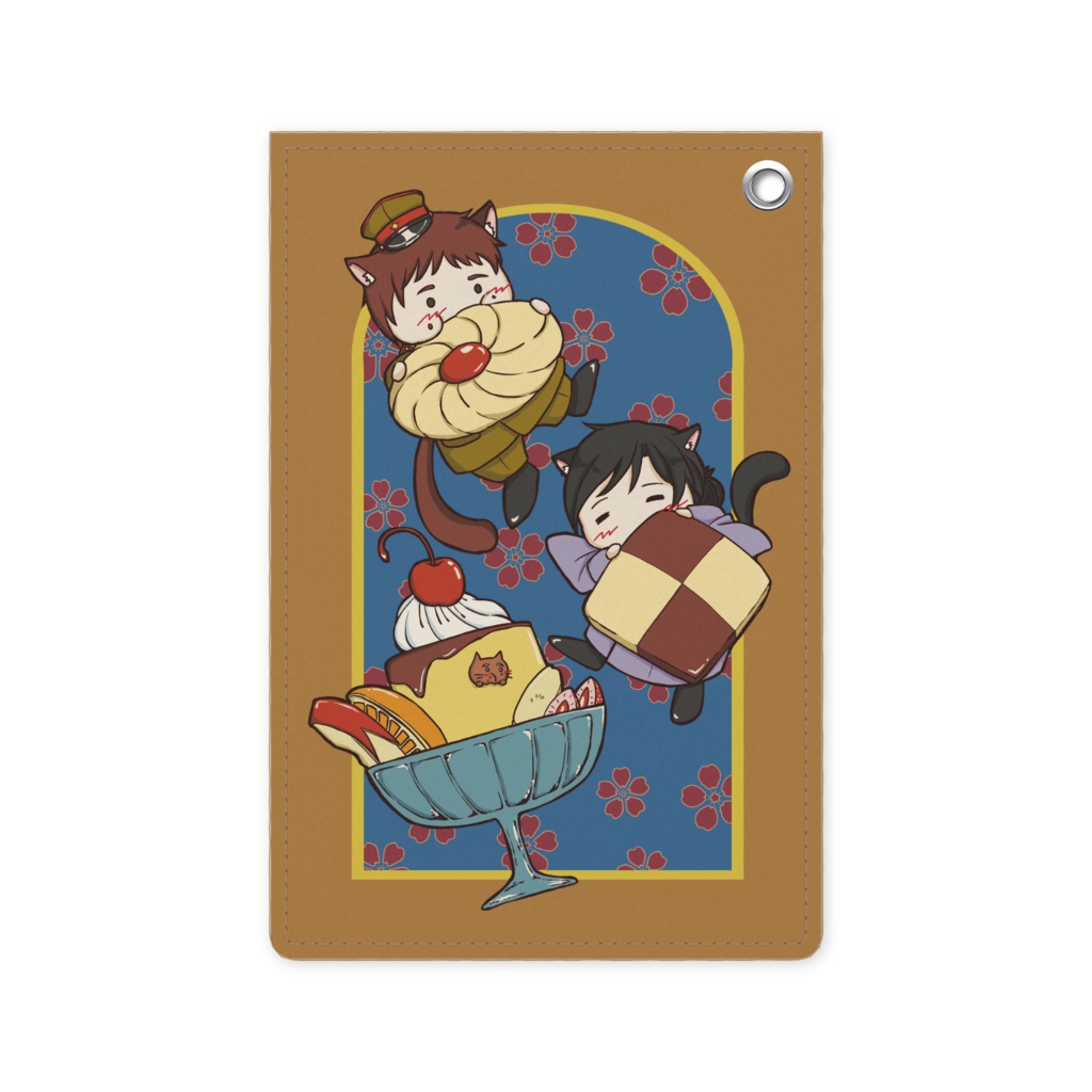 ねこよめパスケース・きゃめる
