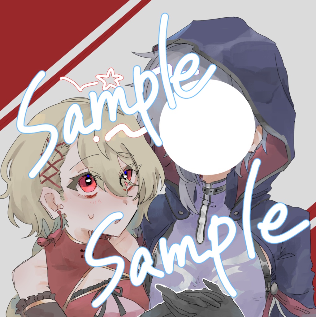 夢絵・コテ単体・コテ同