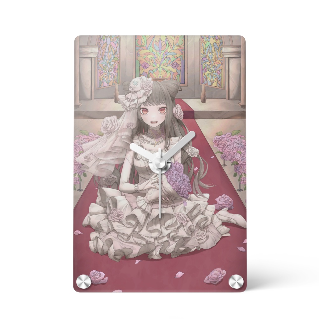Junebrideアクリル時計