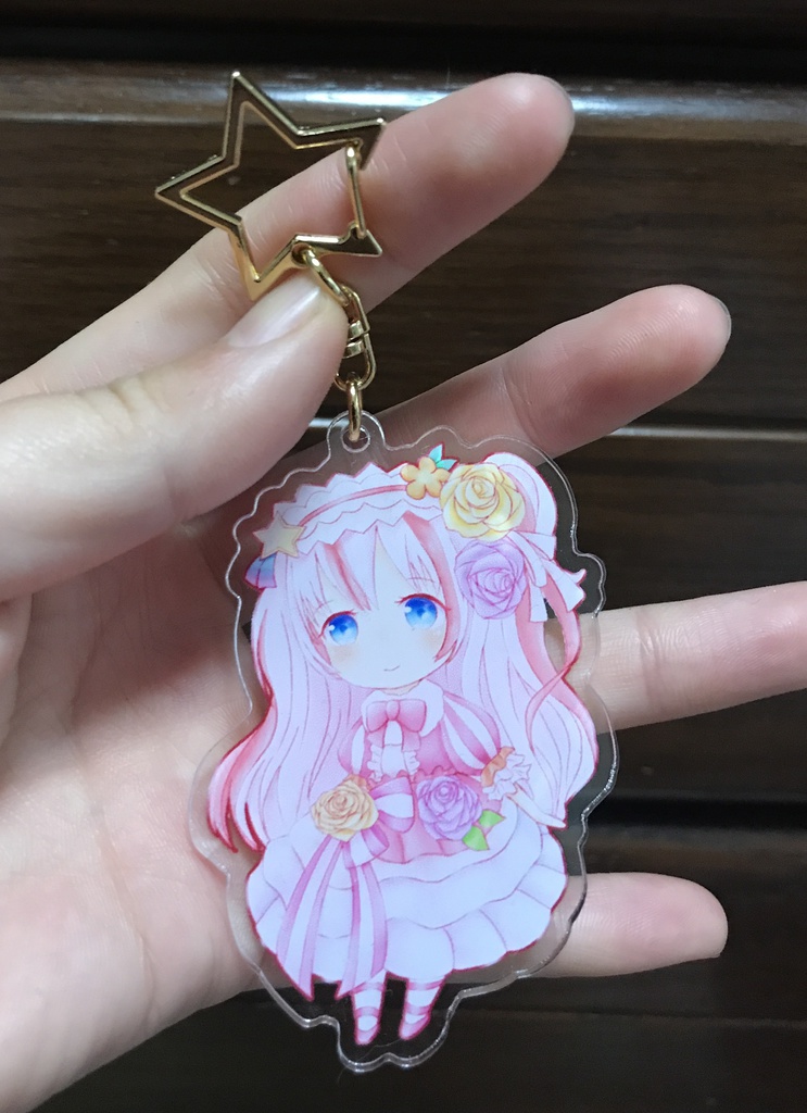 【クロテッド】アクリルキーホルダー