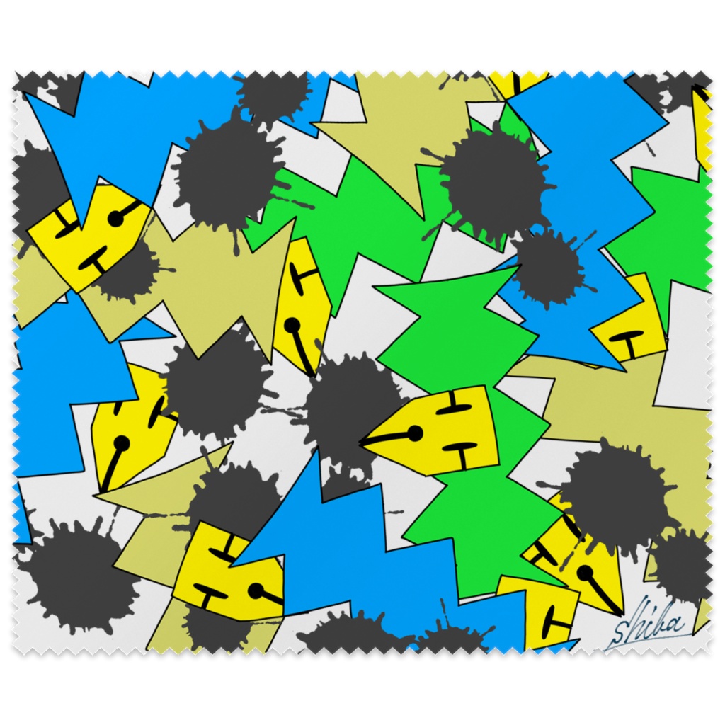 キャラモチーフ眼鏡拭き