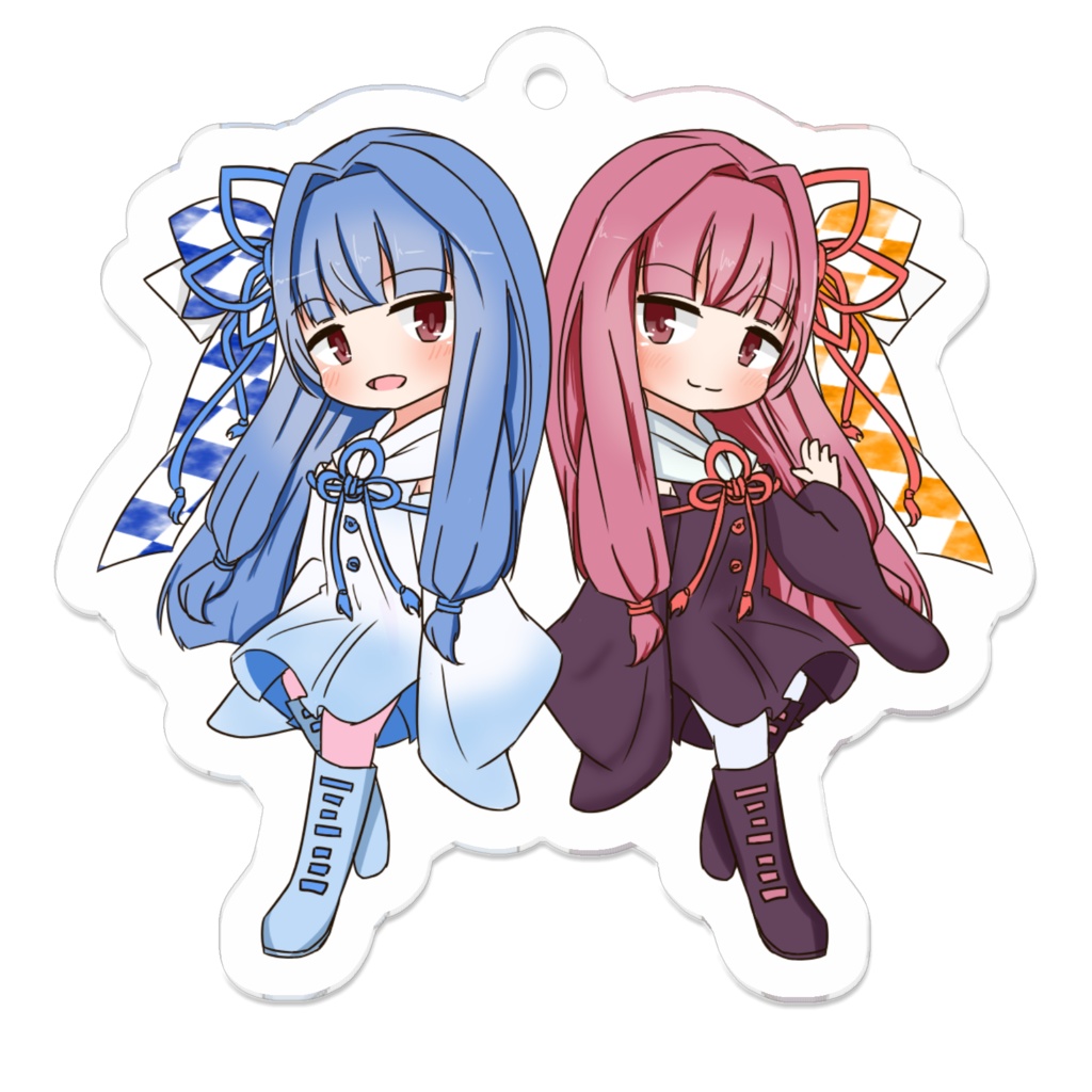 琴葉姉妹アクリルキーホルダー