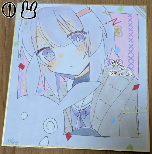 【声庭13】色紙