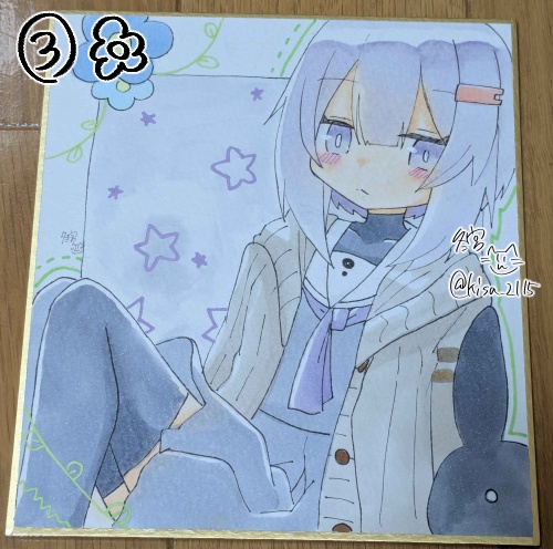 【声庭13】色紙