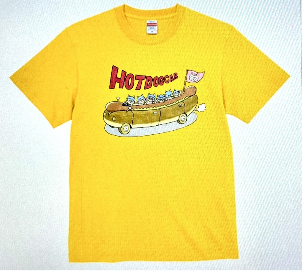 ホットドッグTシャツ