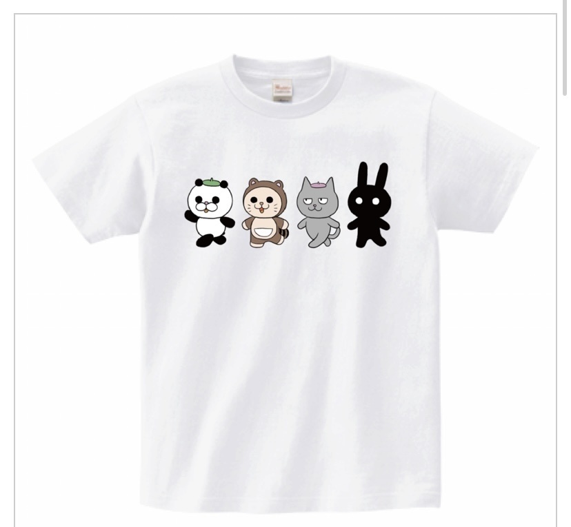 市川ヒロシ　キャラクターTシャツ