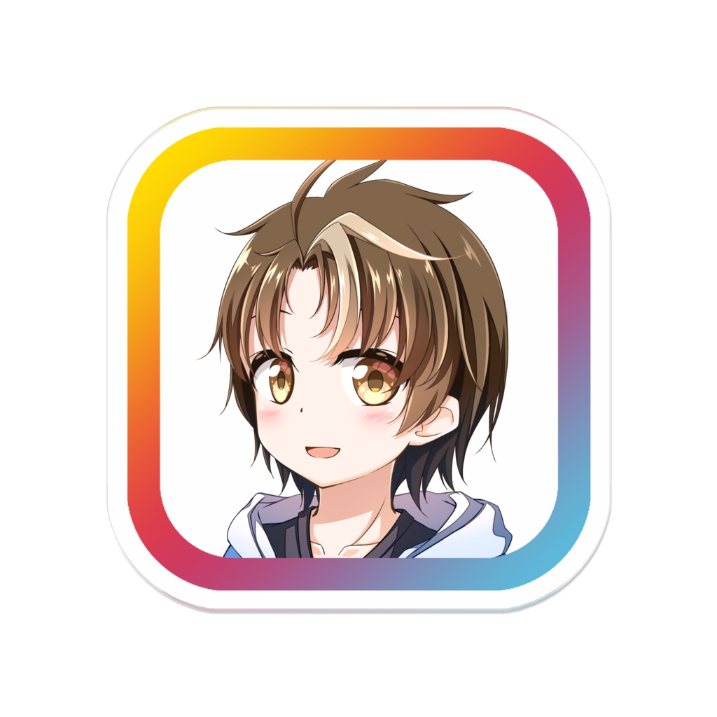 ぽかぽかアクリルバッジ 17ver.