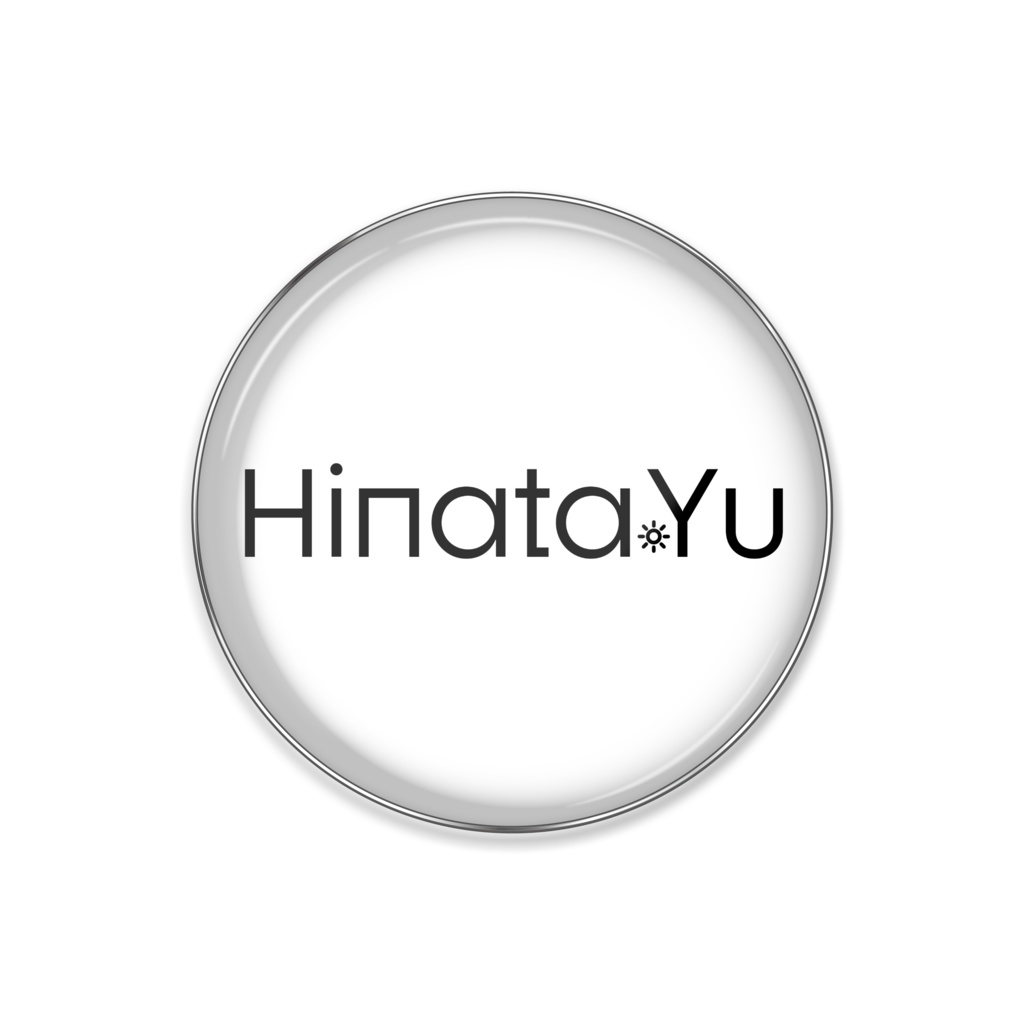 ぽかぽかロゴピンバッジ