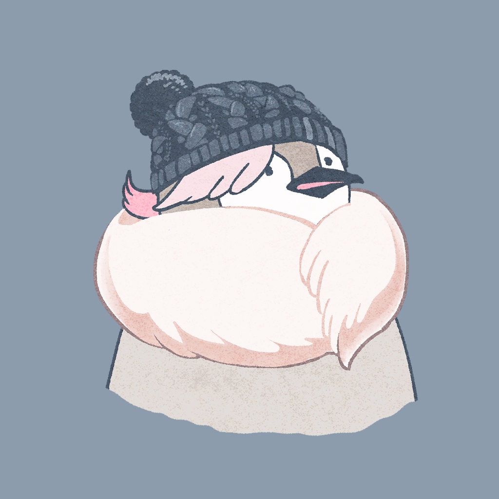 【フリーアイコン】2023-2024冬(無地むーじ)