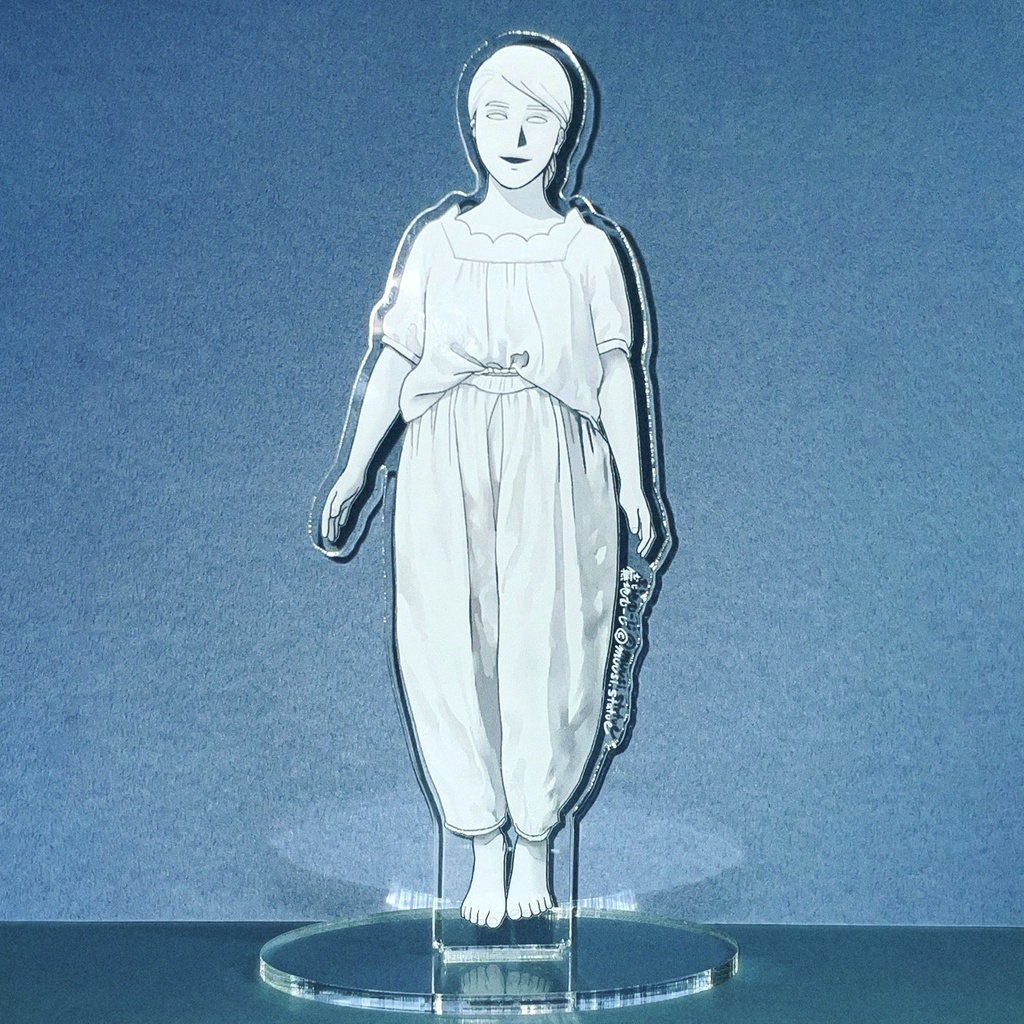 【無地むーじ】アクリルスタンド(石像OL)