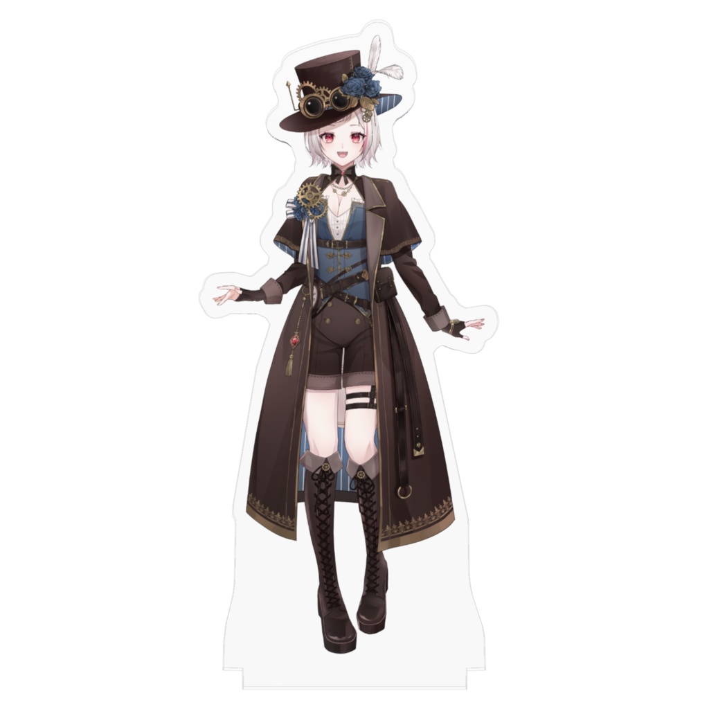 望月兎季スチパン衣装 アクリルスタンド