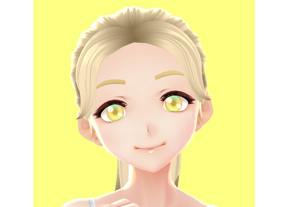 Morning Dew Multi-color VRoid eyes Yellow/Green