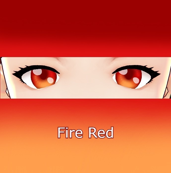 Fire Red Vroid Eye texture