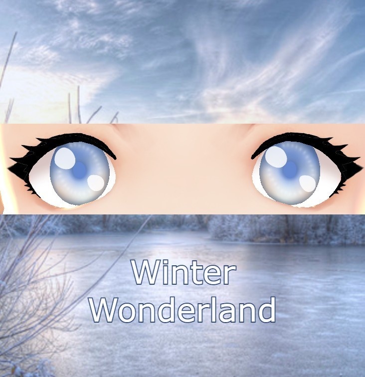 Winter Wonderland eye texture Vroid