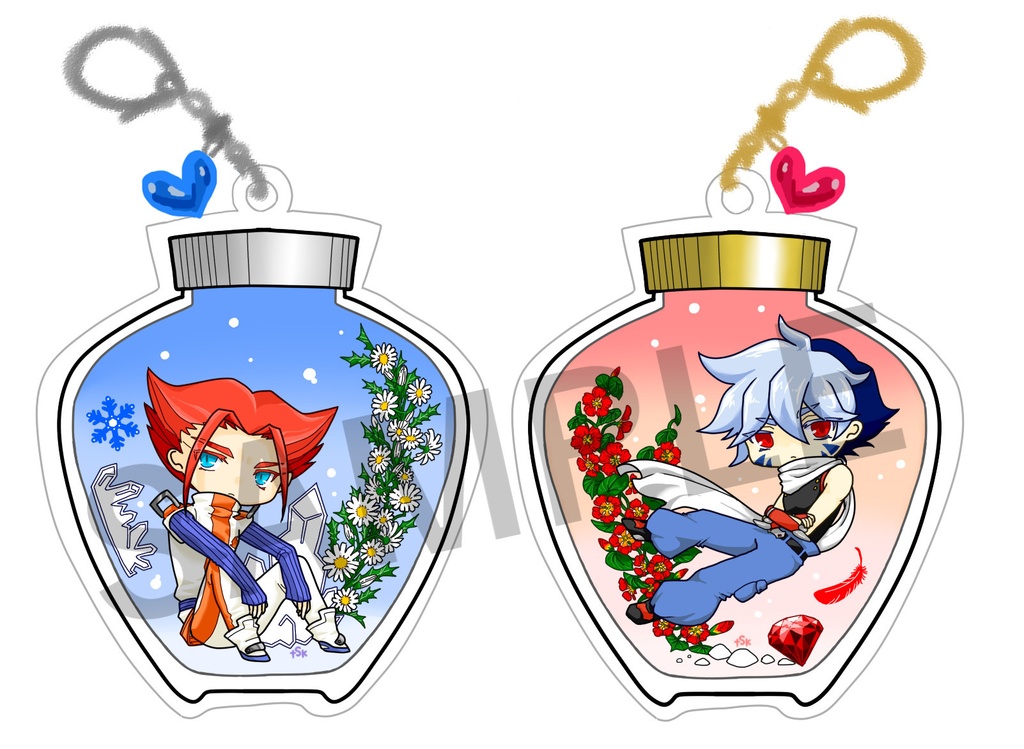 アクリルキーホルダー　ユーリ/カイ