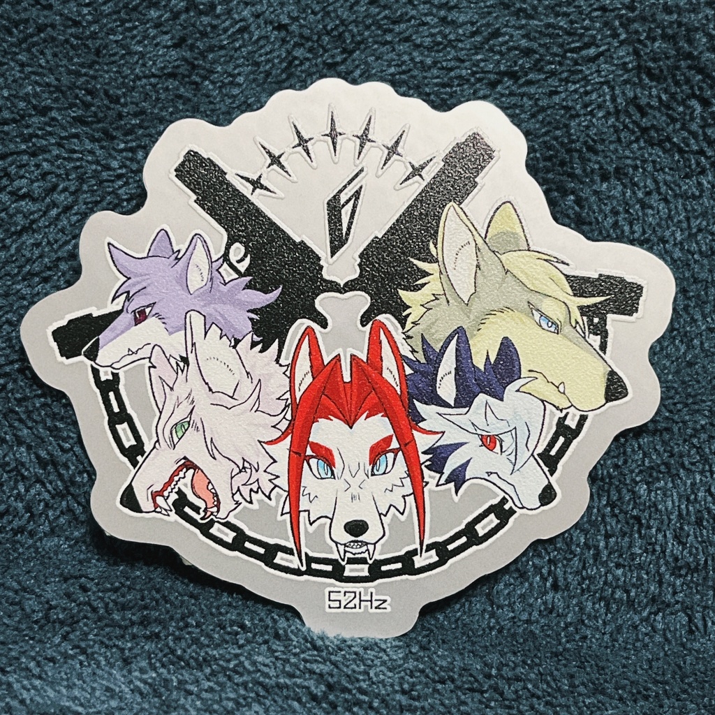 狼ネオボーグ　ステッカー