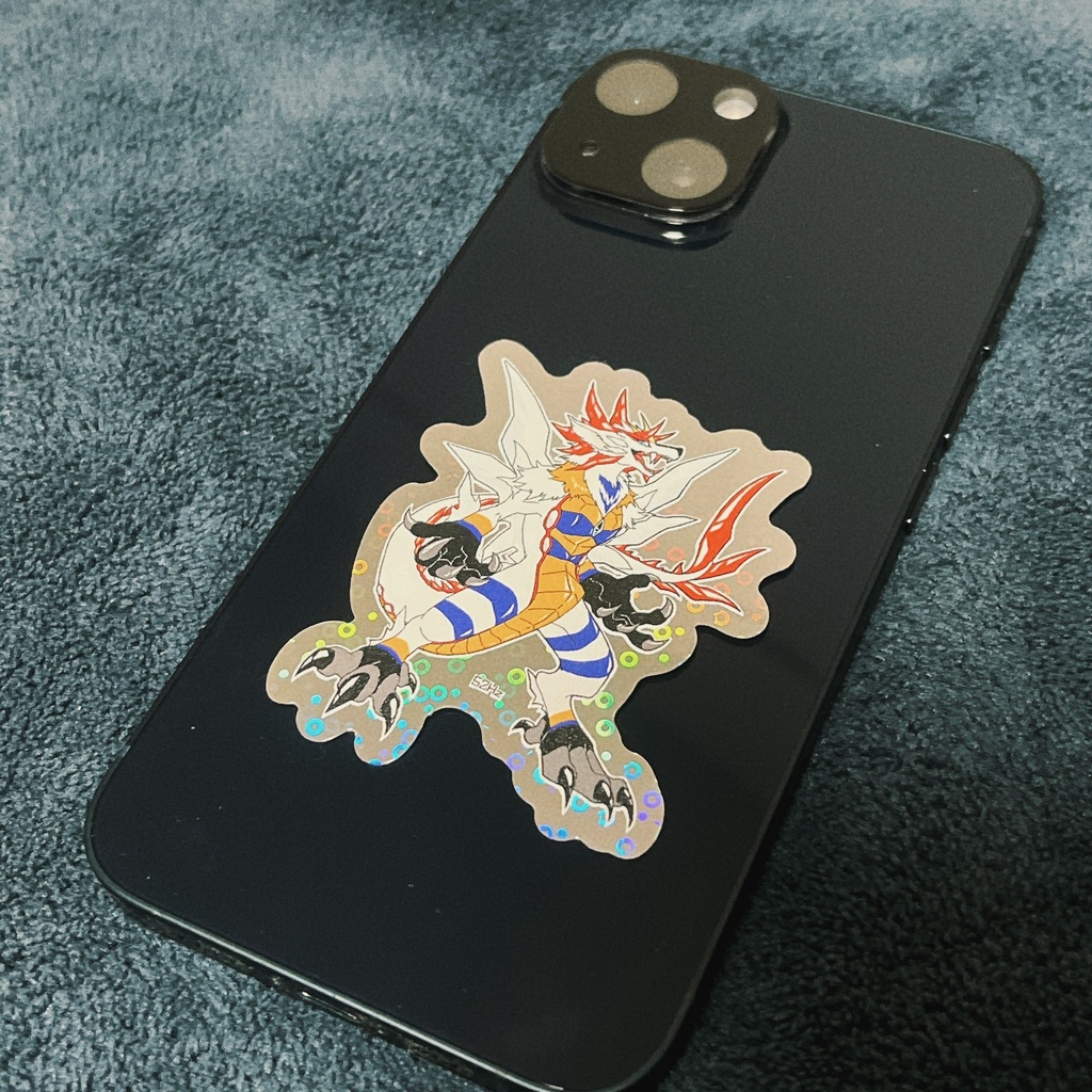 ドラゴン化ステッカー