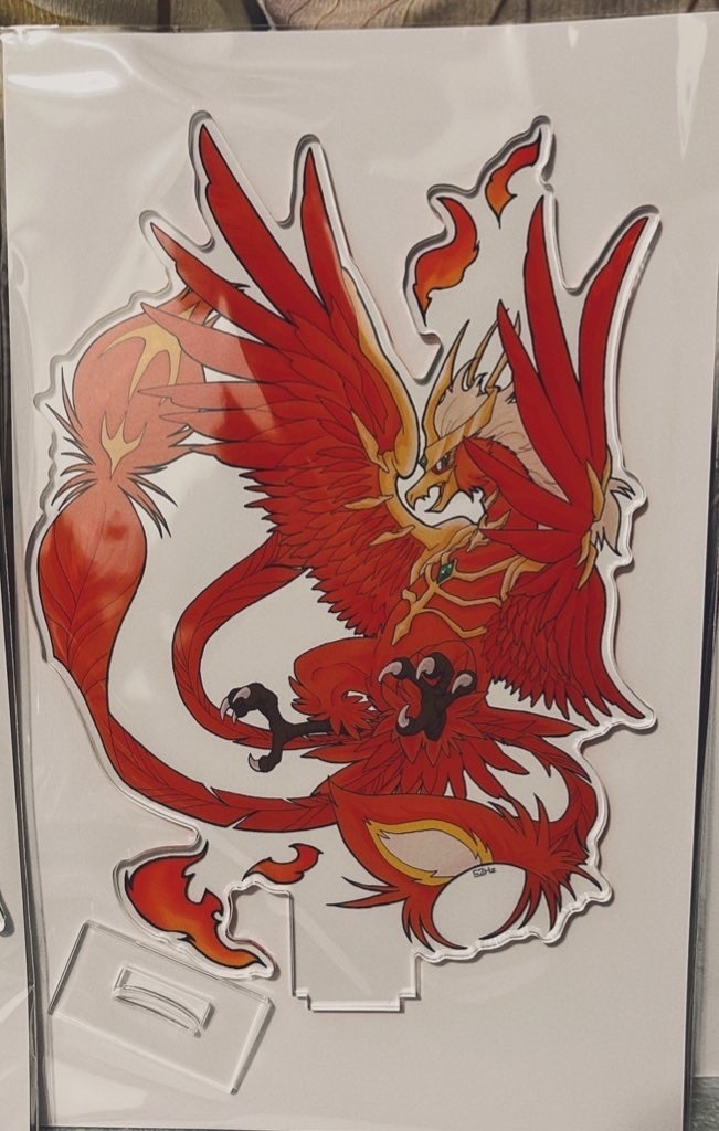 聖獣アクスタ 銀狼/朱雀