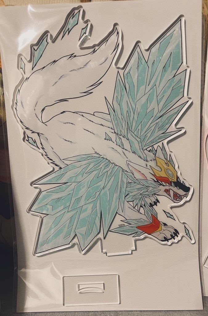 聖獣アクスタ 銀狼/朱雀