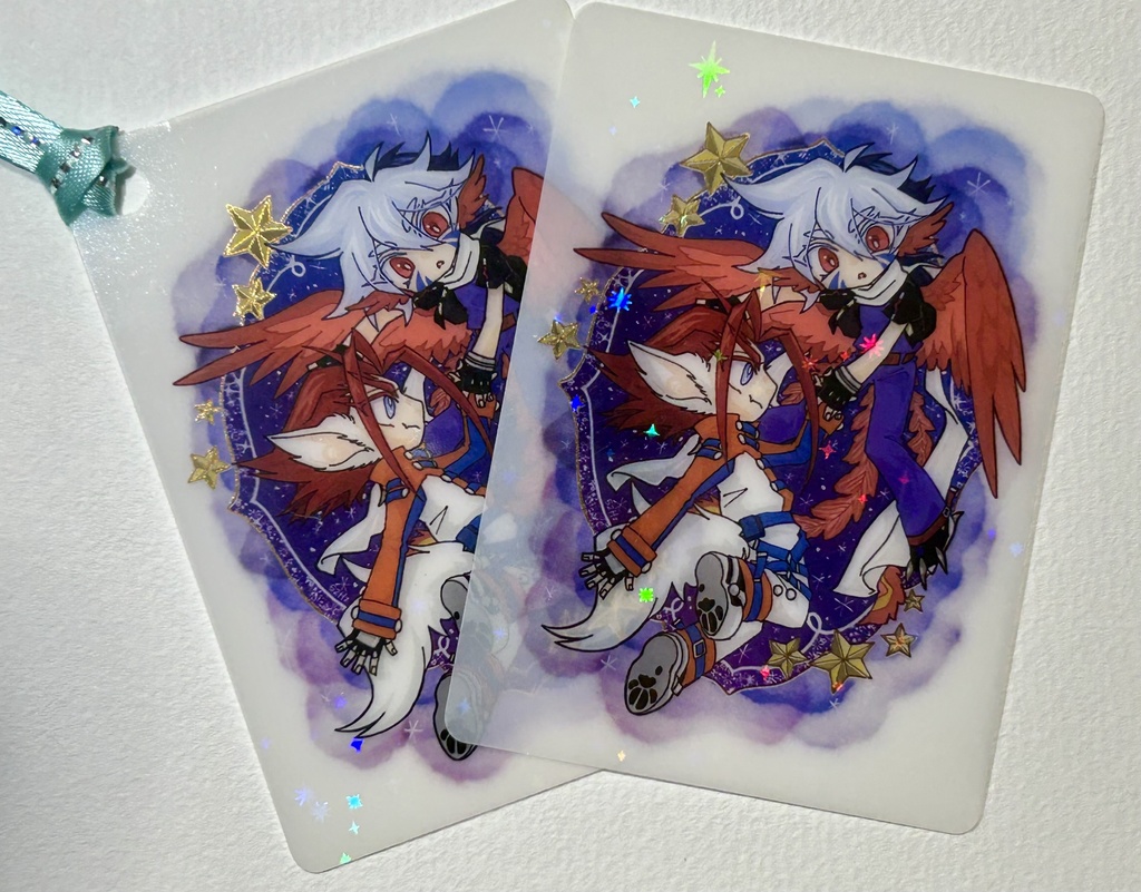 ユリカイ　ホロカード＆しおりセット