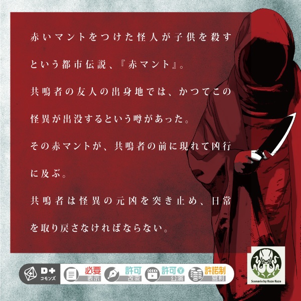 エモクロアTRPGシナリオ「赤衣ノ怪」