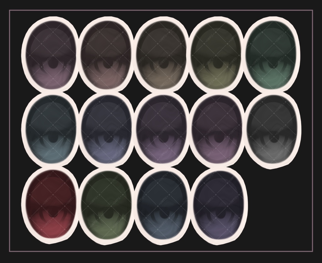 【4 Avatars】Dead Eye Texture
