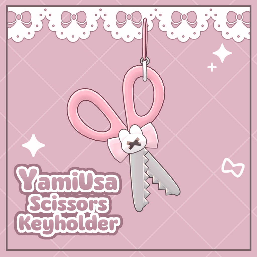 YamiUsa Scissors Keyholder3.0