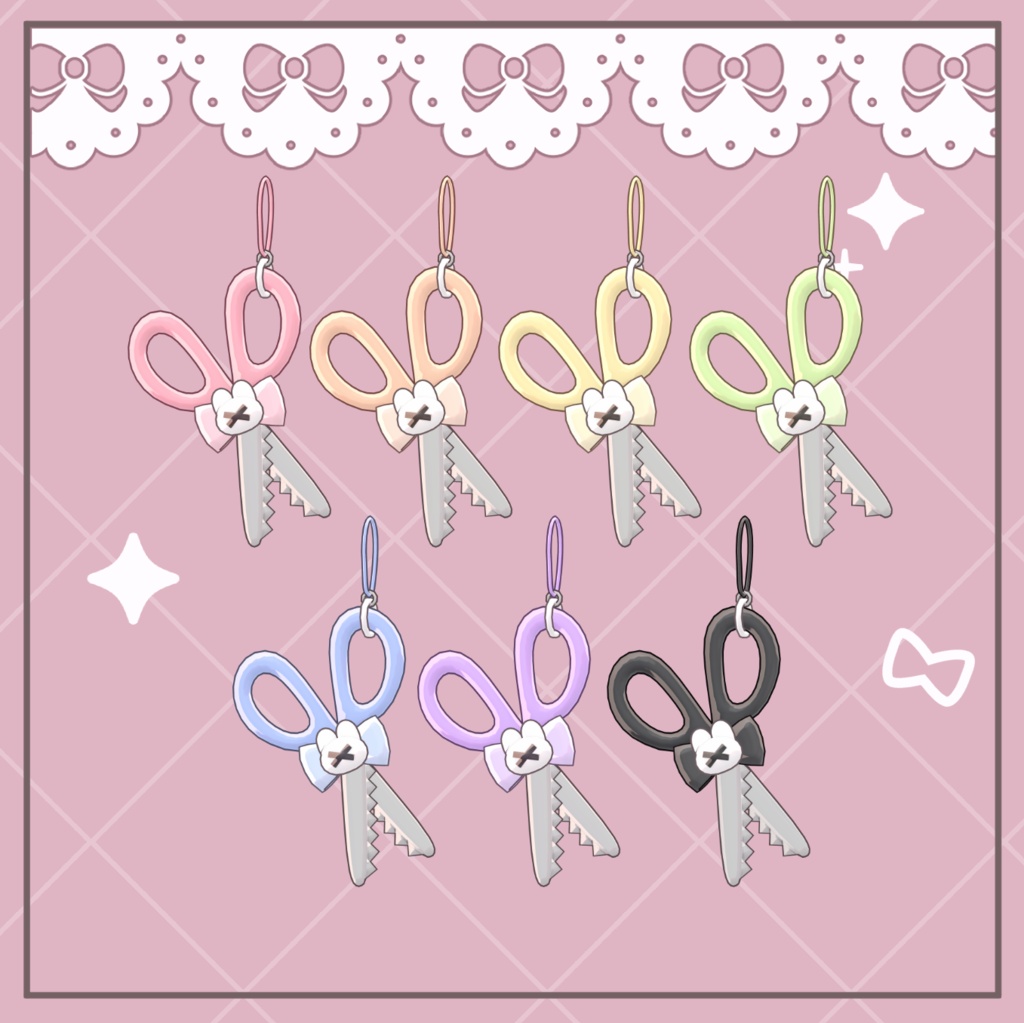 YamiUsa Scissors Keyholder3.0