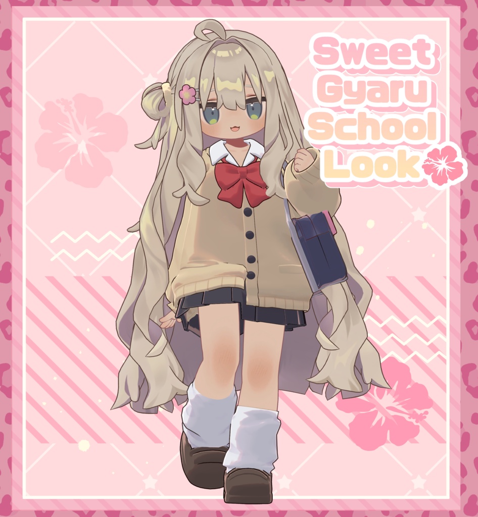 ★特別価格★【MameFriends/Nemesis】Sweet Gyaru School Look