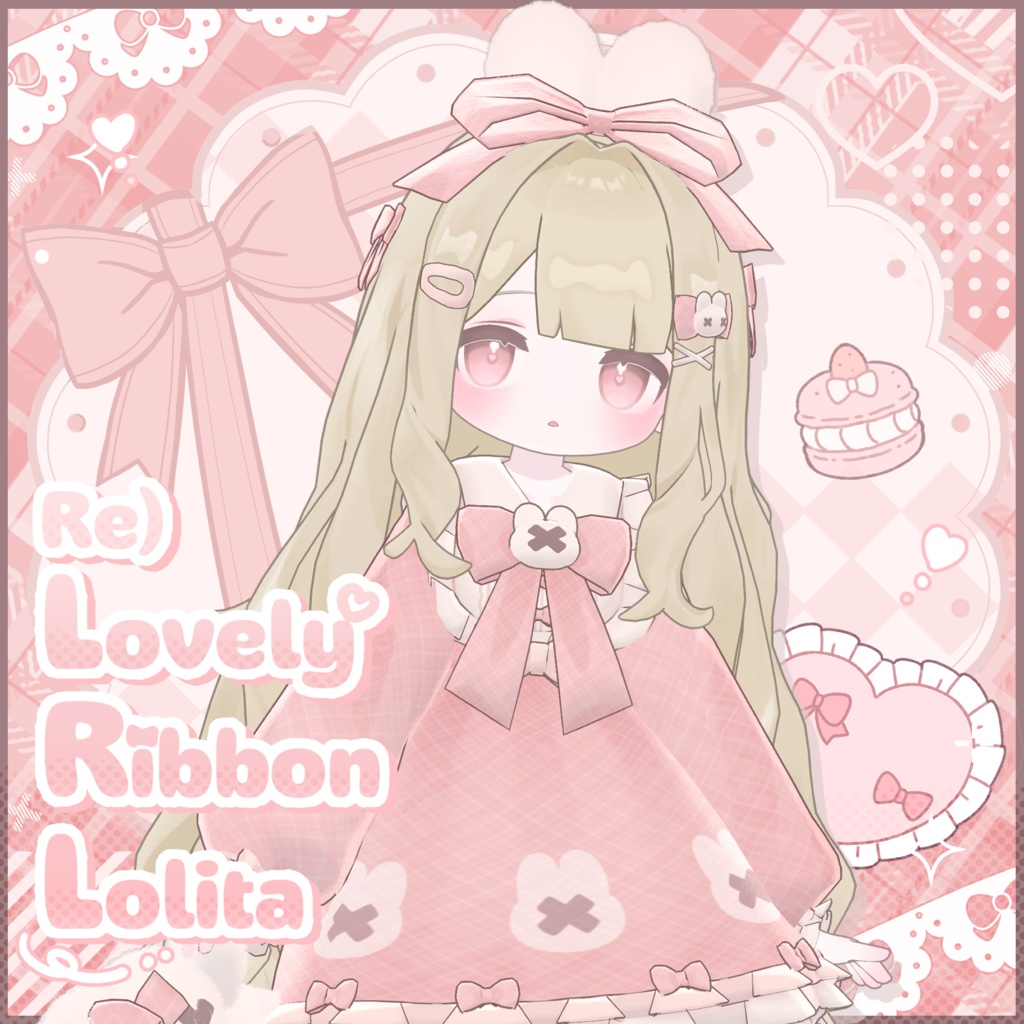 ♥Sale♥【MameFriends】Re)Lovely Ribbon Lolita【MA対応】