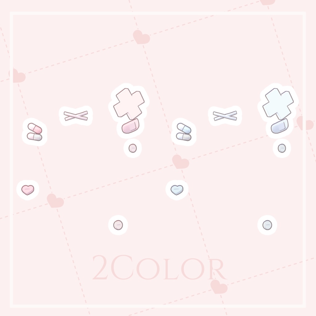 【Kipfel/Chocolat】Medicine Hairpin Set【MA対応】