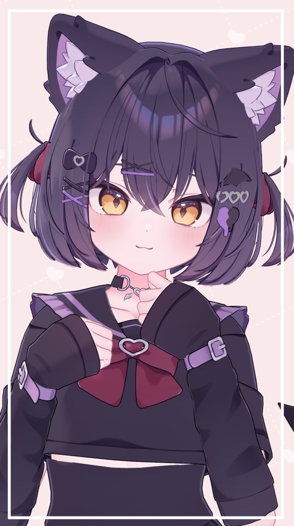 【Ririka/Chocolat】Lovely Heart Hairpin Set【MA対応】